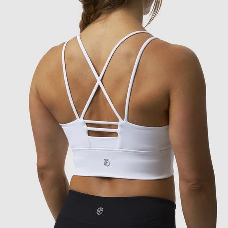 Bridge The Gap Sports Bra - White