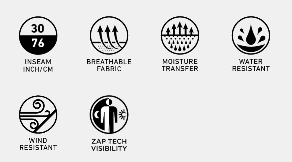 Women’s Firewall 180 Zap Tights - Svartar