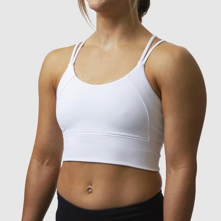 Bridge The Gap Sports Bra - White