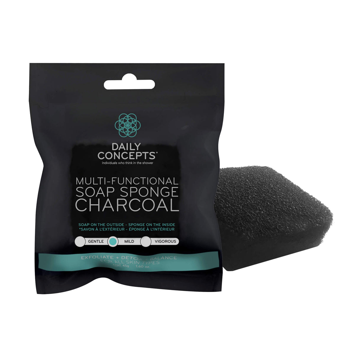 Multi-Functional Soap Sponge (Charcoal)