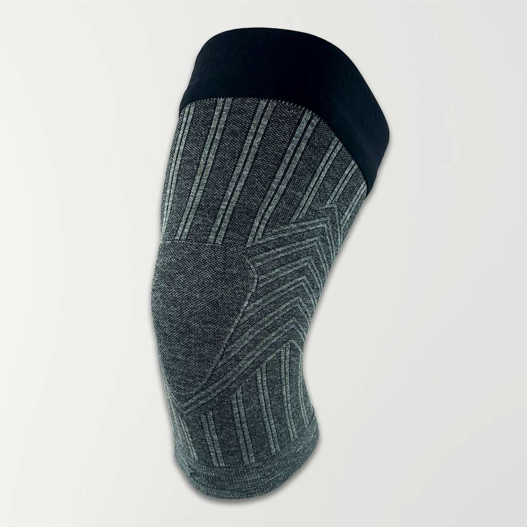 Compression Knee Sleeve - Heather Grey