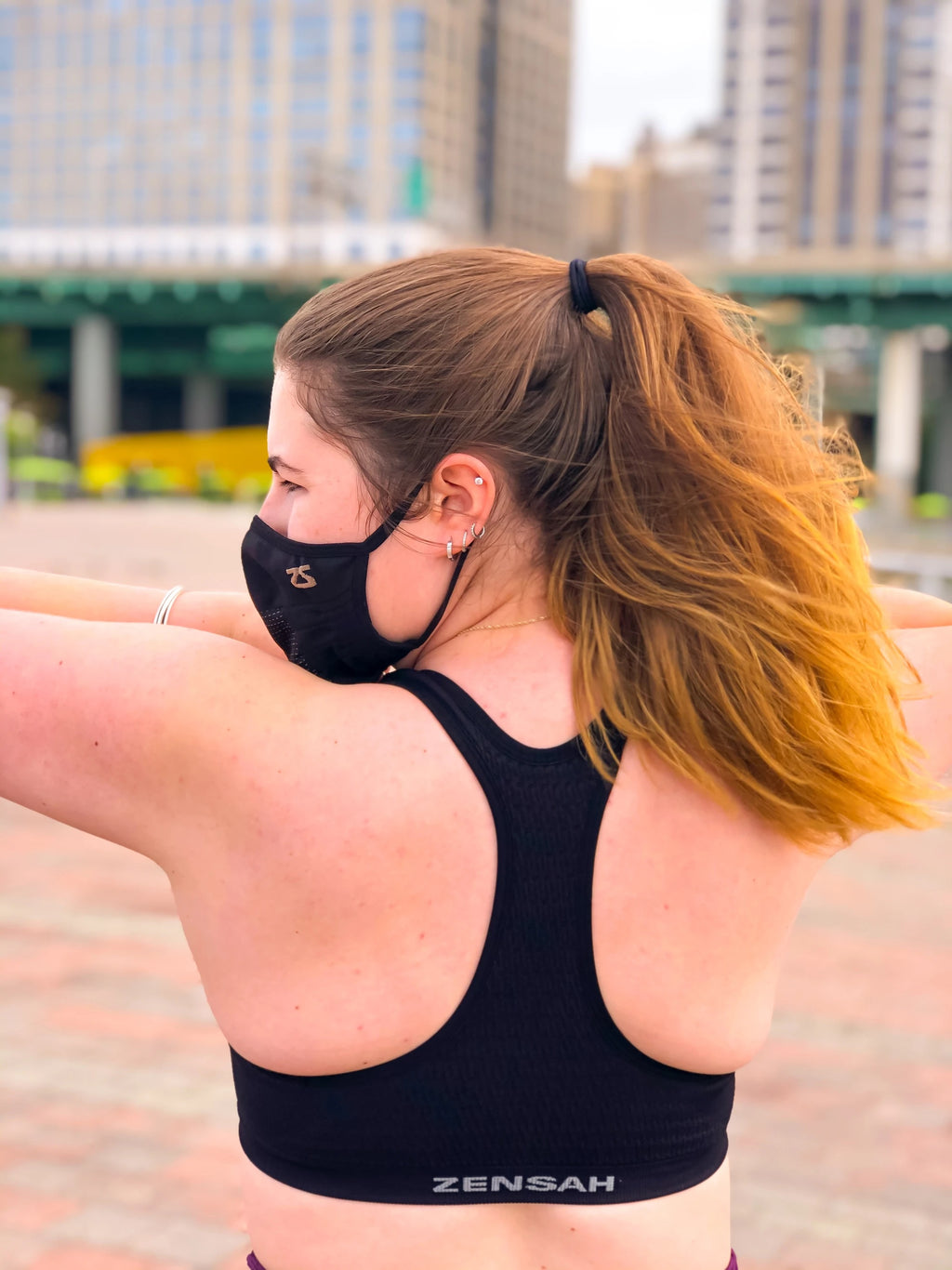 Seamless Running Sports Bra