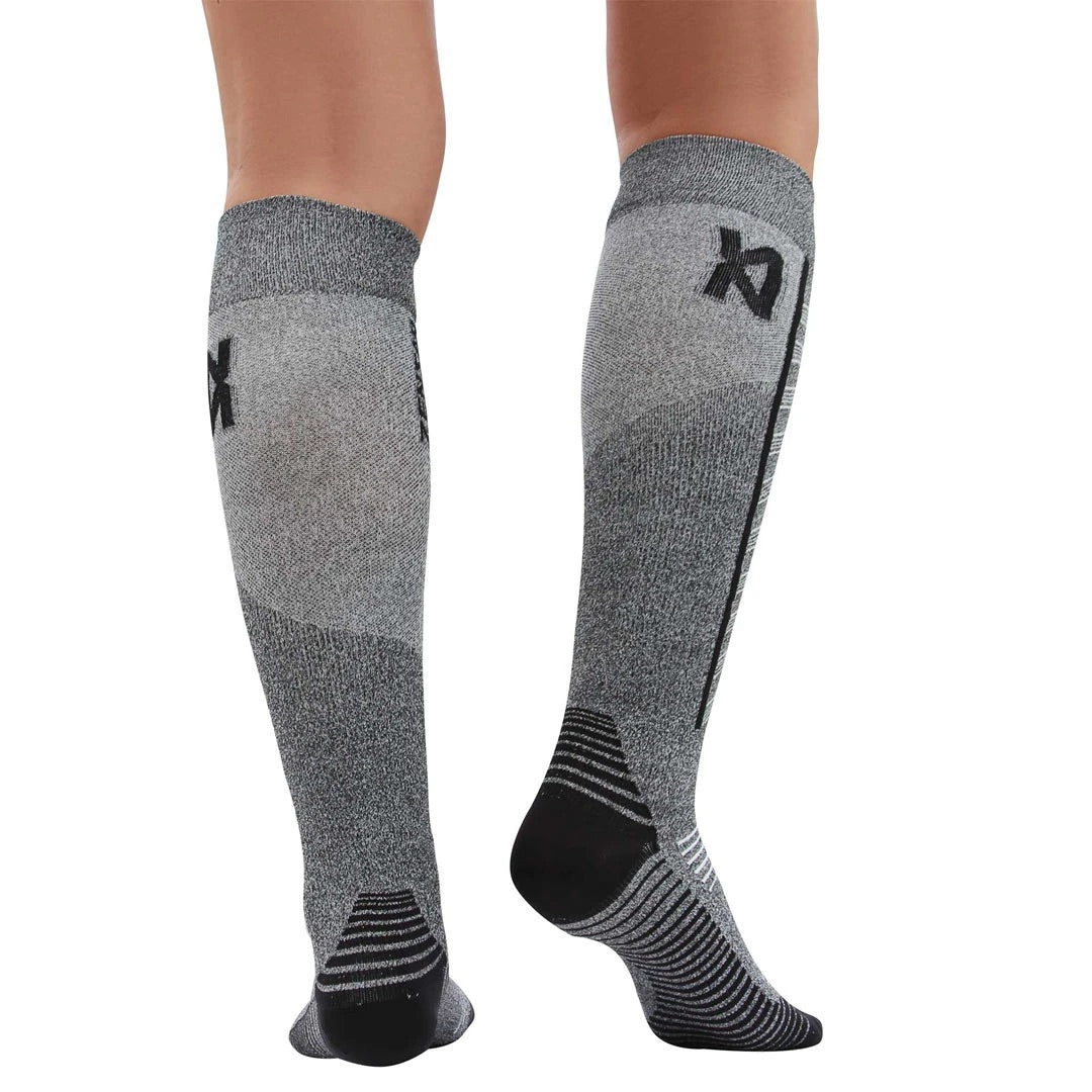 Featherweight Compression Socks - Heather Grey