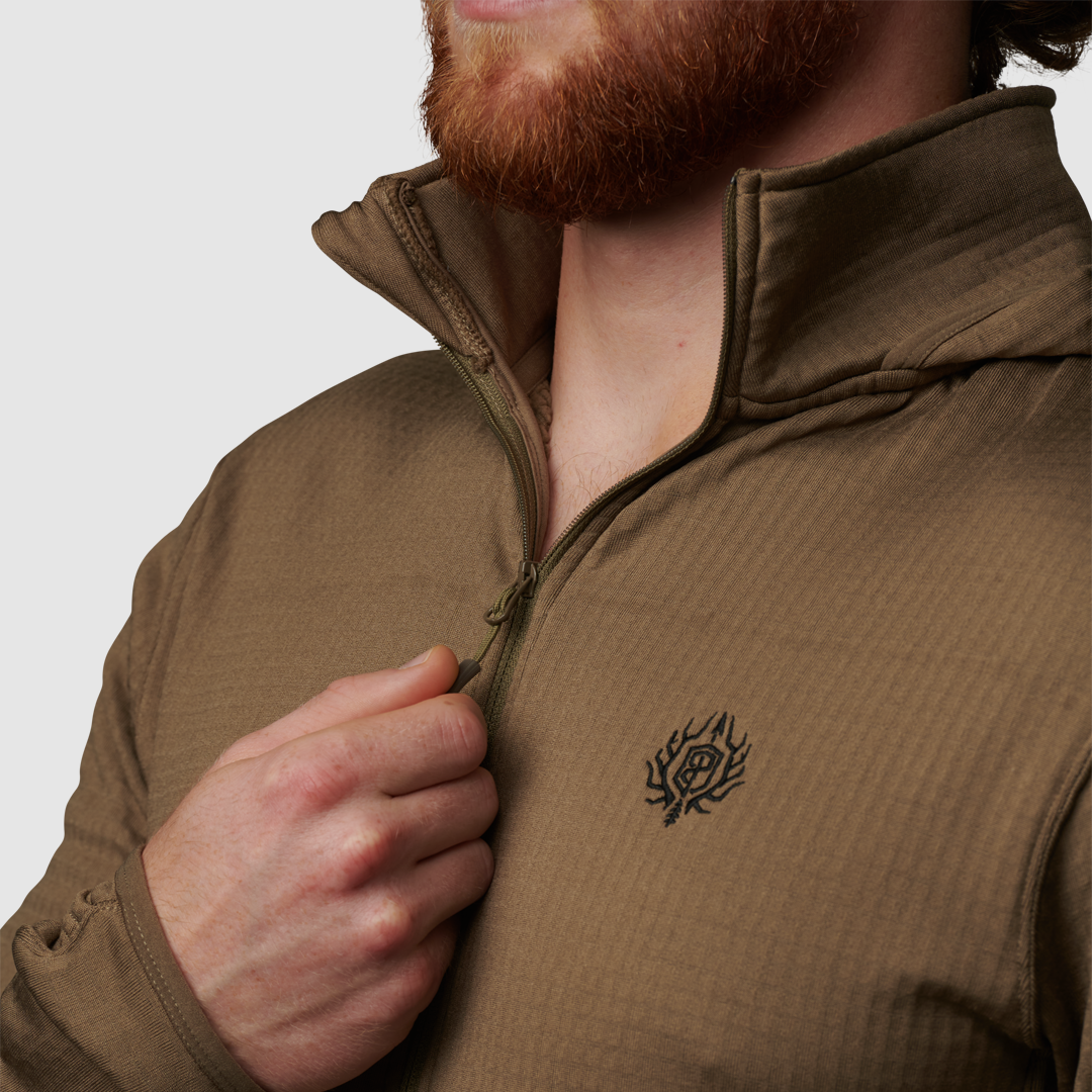 *Outlet* Men's Quiver Half Zip Hoodie