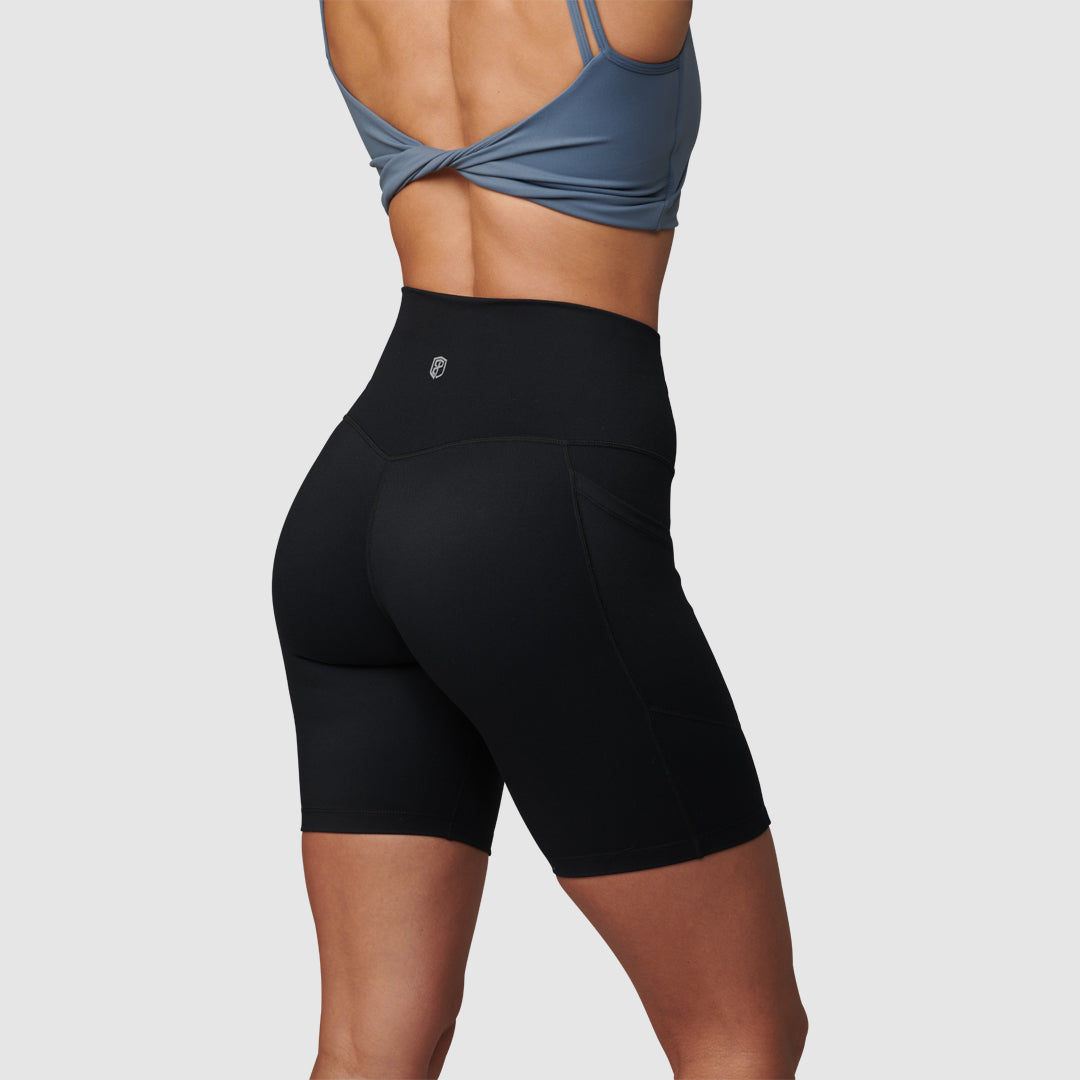 Tempo Biker Shorts - Black