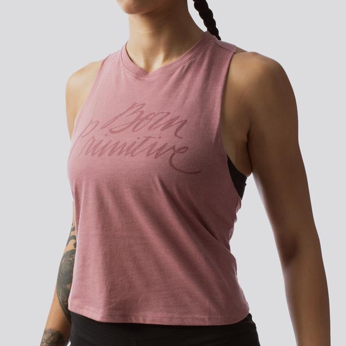 *Outlet* Brand Calligraphy Elevate Crop