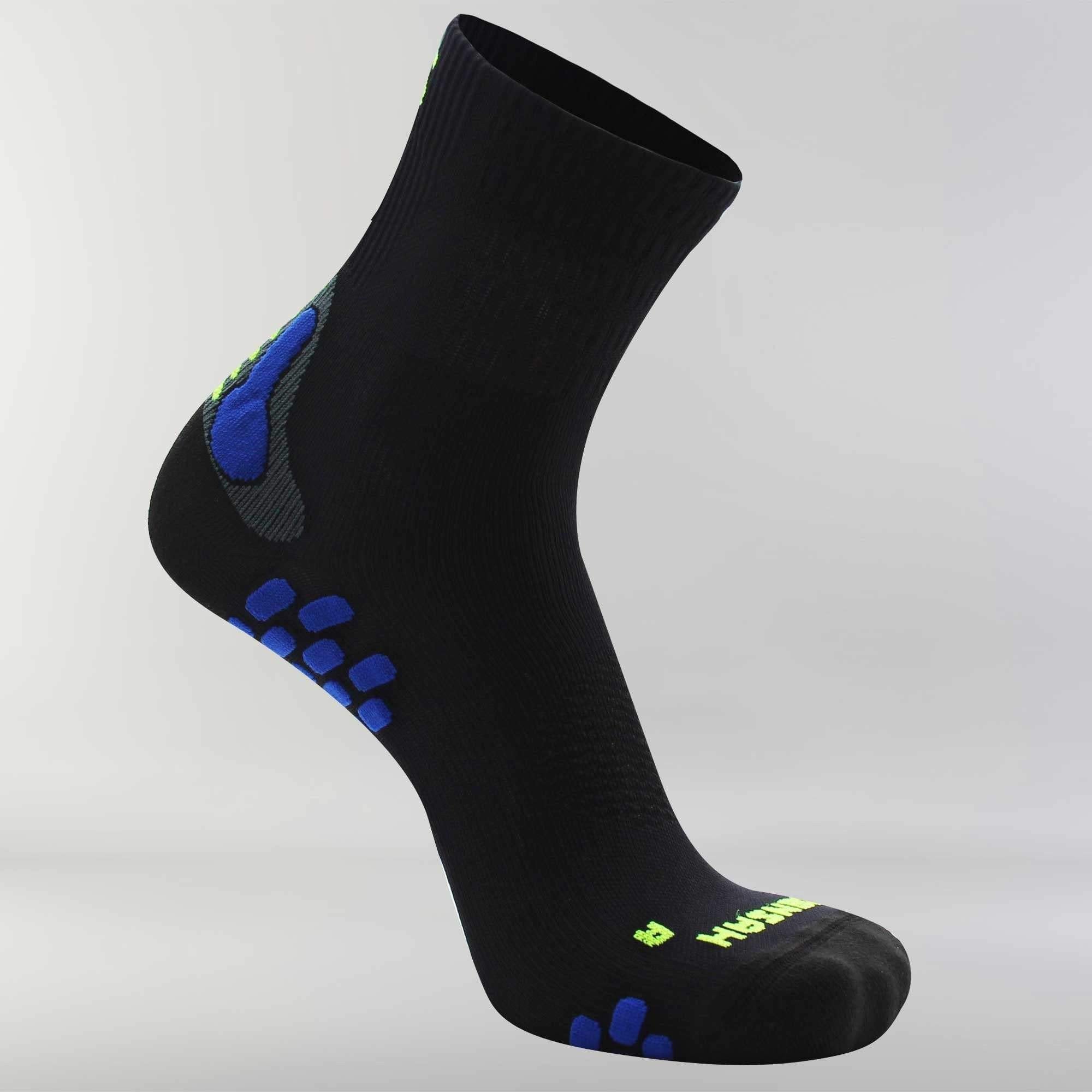 *Outlet* 3D Dotted Running Socks - Black